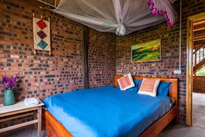 Double Room with Garden View — Dzay house homestay